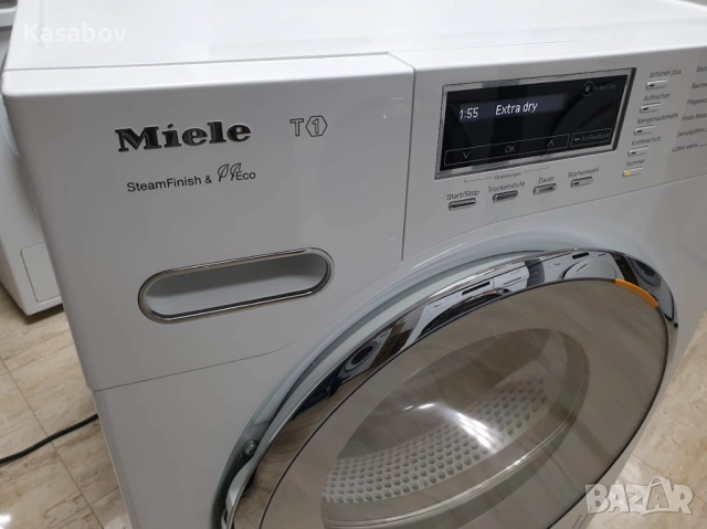 9кг Пара Miele Сушилня с термопомпа Миеле 12м Гаранция, снимка 2 - Сушилни - 52580098