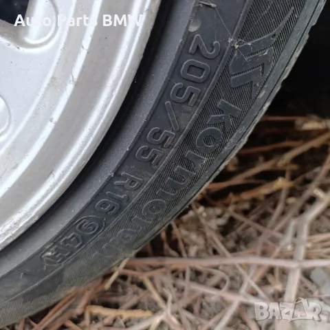 Джанти 15 цола BMW E39 Style 33 със зимни гуми 205/55/15 БМВ Джанти Е39, снимка 11 - Гуми и джанти - 48720060