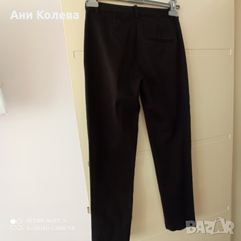 Черни панталони на НМ, 34 р -р, снимка 2 - Панталони - 32565813