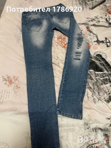 Стилни дънки с модерен distressed ефект на марката Willed Wear., снимка 6 - Дънки - 24677166