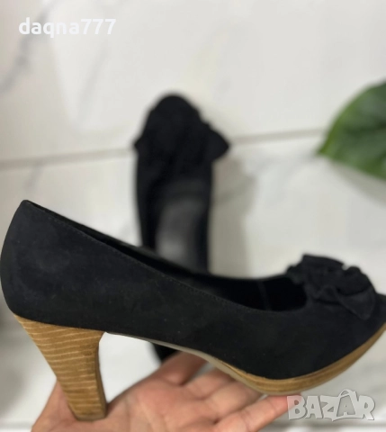 Andrea Conti VERA PELLE обувки Естествен велур Номер 41 Стелка 27 см, снимка 8 - Дамски елегантни обувки - 51764076