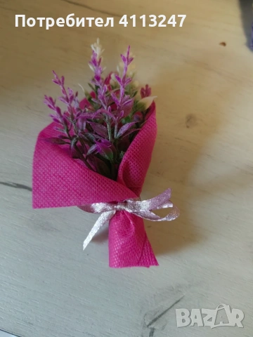 Ръчно изработени магнити – мини букети, снимка 4 - Други - 53190183