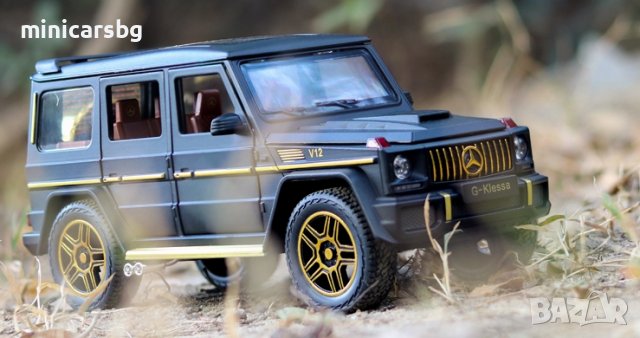 Метални колички: Mercedes-Benz AMG G63 / G-Wagon (Мерцедес-Бенц АмГ), снимка 6 - Колекции - 38150591