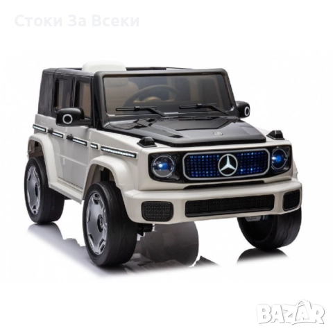 Mercedes EQG Electric детски джип 12V с меки гуми 4x4, снимка 4 - Други - 52797151