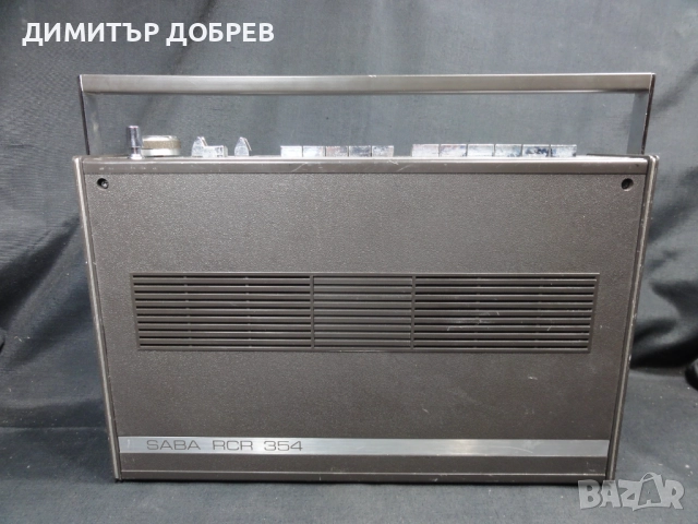 СТАР РЕТРО РАДИО КАСЕТОФОН SABA RCR 354 GERMANY, снимка 4 - Радиокасетофони, транзистори - 52077131