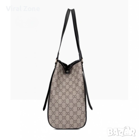 Елегантен комплект дамски чанти 3 в 1, снимка 5 - Чанти - 53290043