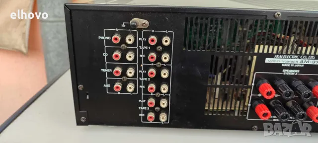 Стерео усилвател Akai AM-37, снимка 4 - Ресийвъри, усилватели, смесителни пултове - 49750185