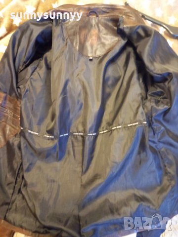 BOSS ЕСТЕСТВЕНА кожа  яке , снимка 7 - Якета - 32304571