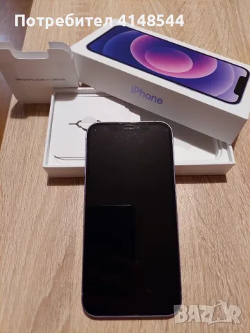 Iphone 12, 64 GB PURPLE , снимка 1