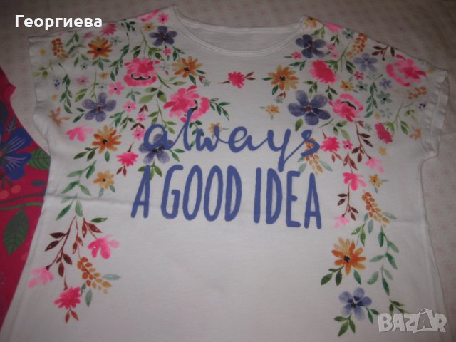 Коледна цена! Страхотни маркови блузки за 7-8-9 г. момиченце!, снимка 3 - Детски Блузи и туники - 26873385