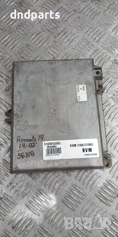 Компютър Renault 19 1.4i 1992г. S100813101 7700731801 