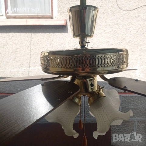 Полюлей с вентилатор , снимка 6 - Лампи за таван - 53582366