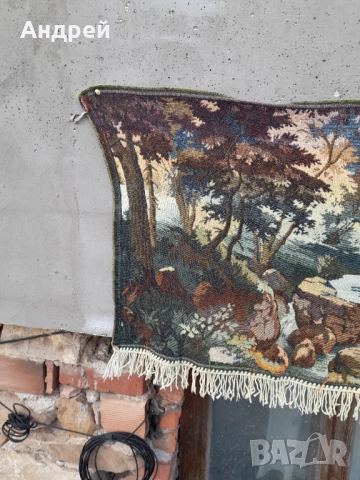 Старинен ковьор,покривка за стена #286, снимка 3 - Антикварни и старинни предмети - 51595942