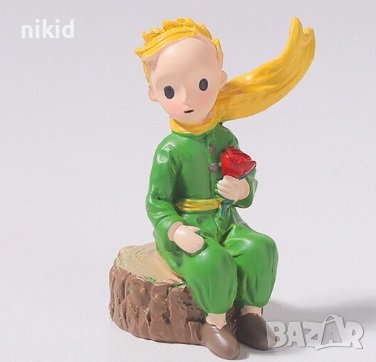 Малкият принц момче фигурка играчка гипсова акрил за украса торта декор и др., снимка 2 - Фигурки - 38535546