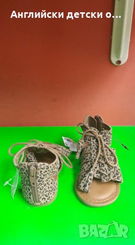 Английски детски сандали естествена кожа- NEXT , снимка 6 - Детски сандали и чехли - 28771247