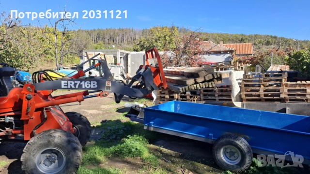 Услуги с мини багер и челен товарач фадрома самосвал Сливен Нова Загора Котел Твърдица Ямбол, снимка 10 - Кърти, чисти, извозва - 52122937