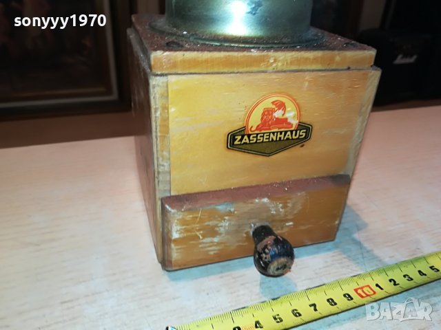 ZASSENHAUS-РЕТРО МЕЛНИЦА ОТ ГЕРМАНИЯ 0612221255, снимка 7 - Антикварни и старинни предмети - 38920187