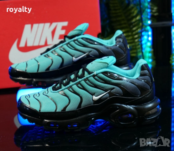Nike Air Max TN Цвят Черно и Тюркоаз мъжки маратонки 