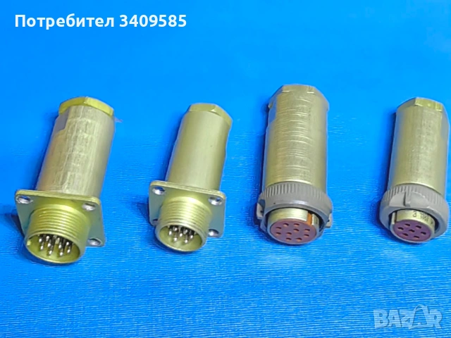 Съединители куплунги РС7ТВ РС10ТВ вилка + розетка с кожух, снимка 4 - Друга електроника - 53600057