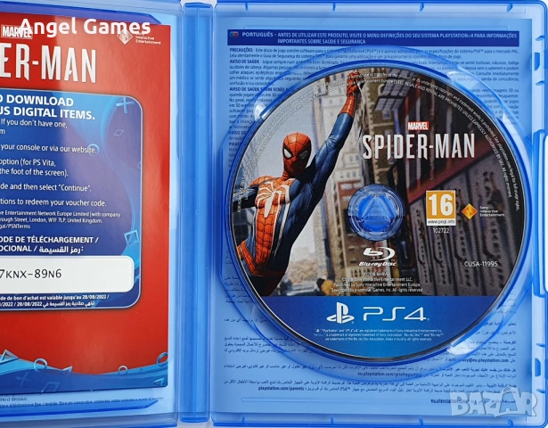 Перфектен диск Spider Man G.O.T.Y PS4 Playstation 4 Marvel Spider-Man, снимка 3 - Игри за PlayStation - 53245196