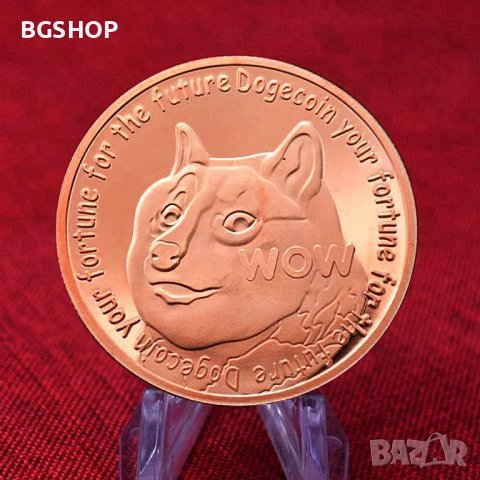 10 Dogecoins / 10 Догекойна Монета ( DOGE ) - Copper, снимка 2 - Нумизматика и бонистика - 38187374