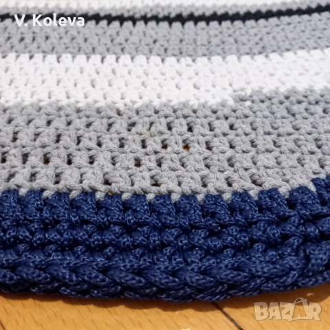 Ръчно изплетен килим, снимка 4 - Килими - 52812748