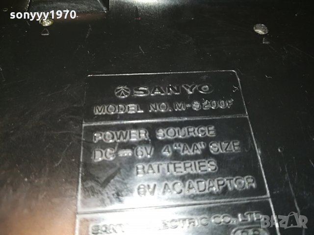 sanyo m-s200f stereo-made in japan-внос switzerland, снимка 15 - Радиокасетофони, транзистори - 28683558
