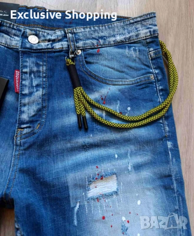 Мъжки къси панталони Dsquared, снимка 2 - Къси панталони - 52572271