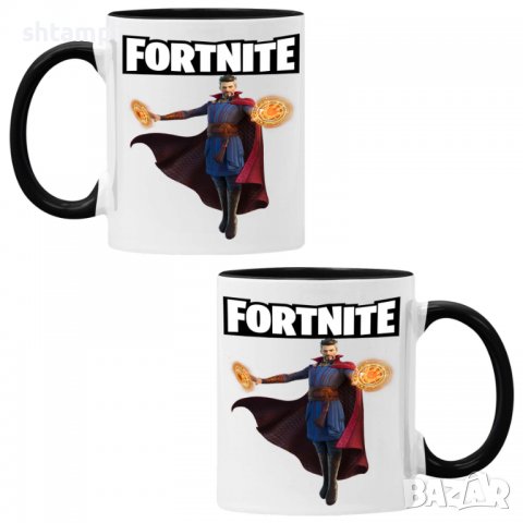 Чаша Fortnite Dr Strange,Керамична Чаша, Кафе Чай, Игра,Изненада,Подарък,Повод,Празник,Рожден Ден, снимка 2 - Чаши - 38472701