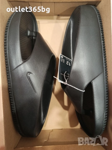 Nike - Calm номер 44.5 мъжки черни Оригинал Код 7508, снимка 2 - Мъжки чехли - 52284058