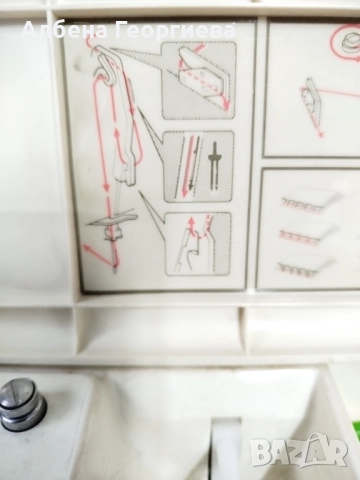 Механична шевна машина TOYOTA EX 490, снимка 12 - Шевни машини - 52305778