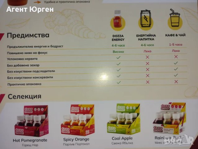 Енергийна напитка с естествени съставки , снимка 2 - Други - 50099194