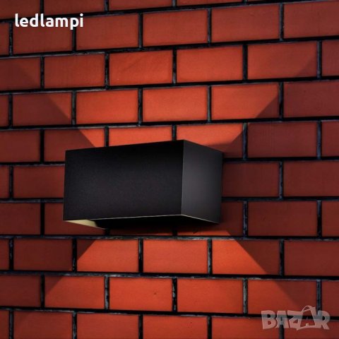 LED Стенен Осветител 24W IP65 Сив, снимка 7 - Външни лампи - 38359559