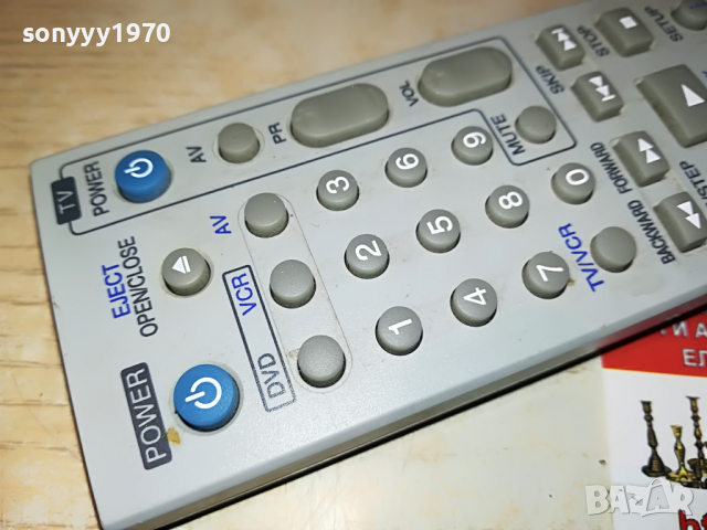 LG 6711R1P072A DVD/VIDEO REMOTE-ВНОС SWISS 1004221805, снимка 10 - Дистанционни - 36409531