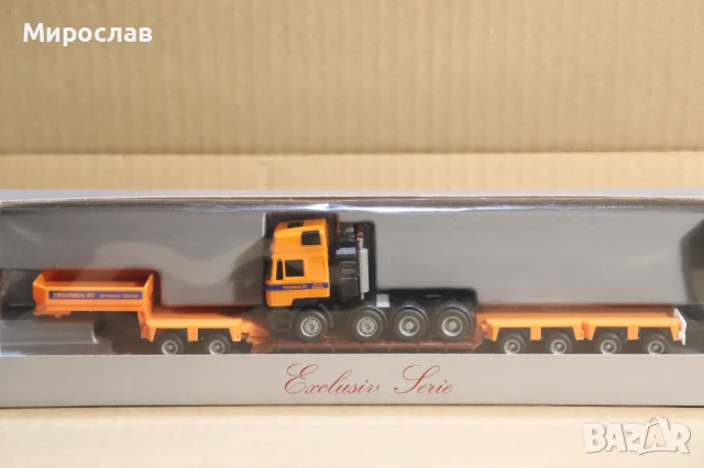 HERPA H0 1/87 MAN ВЛЕКАЧ КАМИОН ТИР МОДЕЛ ТЕЖКОТОВАРЕН ТРАНСПОРТ