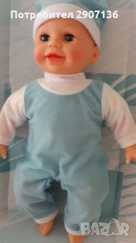 Бебе с много функции и батерии, плаче,смее се,заспива, снимка 6 - Кукли - 34923131
