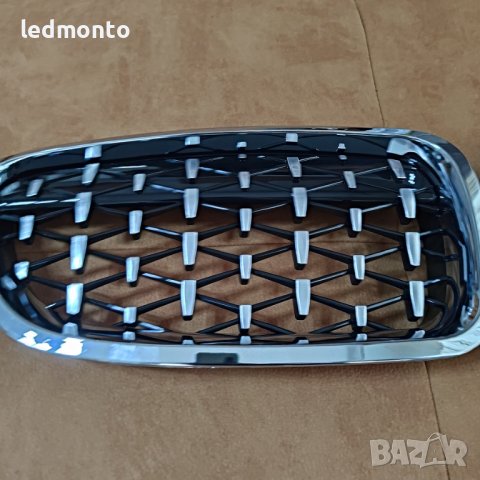 Решетки - бъбреци за BMW F10 F11 - Хром бмв ф10 ф11 бъбрек 5 серия, снимка 6 - Части - 43990183