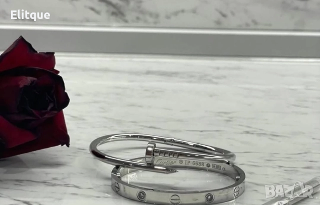 гривна от висококачествена стомана cartier