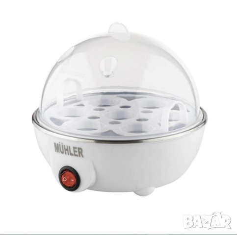 Уред за варене на яйца MUHLER ME-271 – Варете до 7 яйца бързо и лесно, снимка 14 - Друга електроника - 52098457
