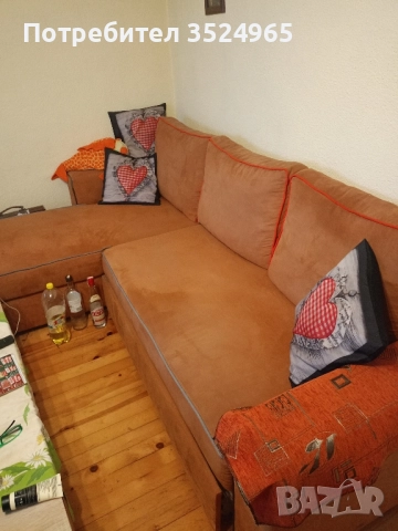 канапе с лежанка ф.сън, снимка 3 - Дивани и мека мебел - 52685819
