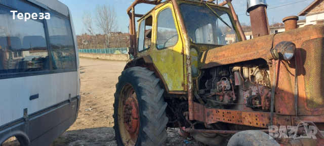 Лот земеделска техника на части комбайн, ЮМЗ, инвентар, хедер, ремарке, трактор, Fortschritt E516, снимка 2 - Селскостопанска техника - 34223020