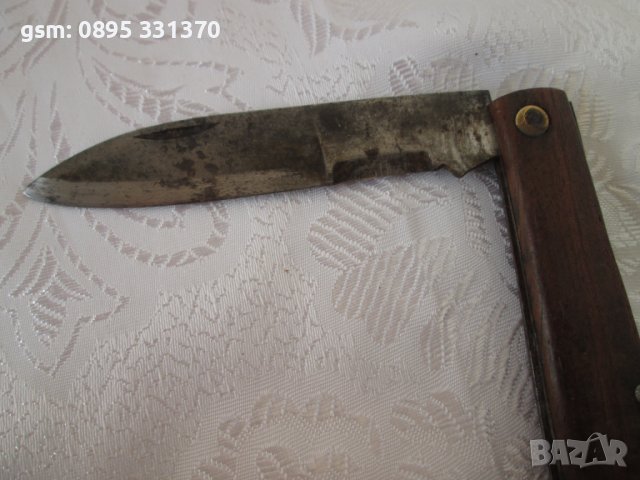 нож - стар нож за ашладисване, ножове, снимка 6 - Колекции - 40211658