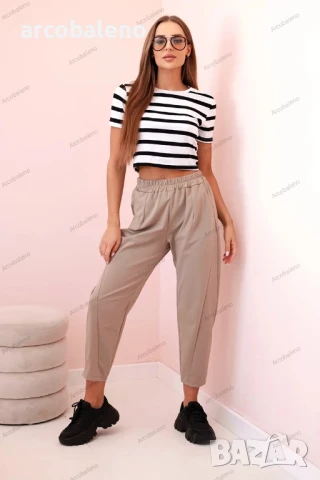 Дамски панталони с джобове Summer Punto, 14цвята , снимка 7 - Панталони - 50635657