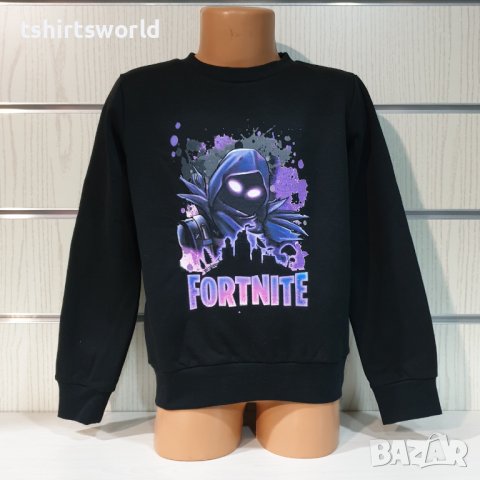 Нова детска ватирана блуза с дълъг ръкав Fortnite