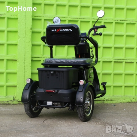  Електрическа Триместна Триколка X1 1500W , снимка 5 - Мотоциклети и мототехника - 41525662