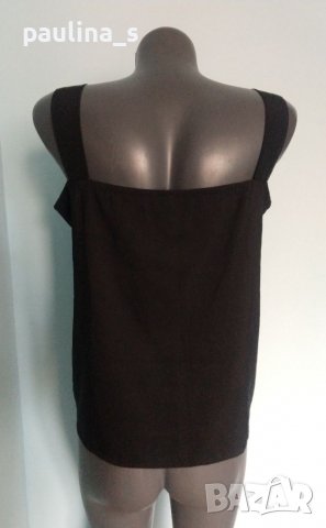 Копринен топ тип потник "eterna" / голям размер , снимка 5 - Потници - 39879800