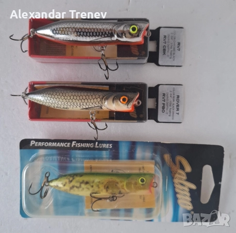 Повърхностни воблери Rapala,Salmo и др., снимка 5 - Такъми - 52098190
