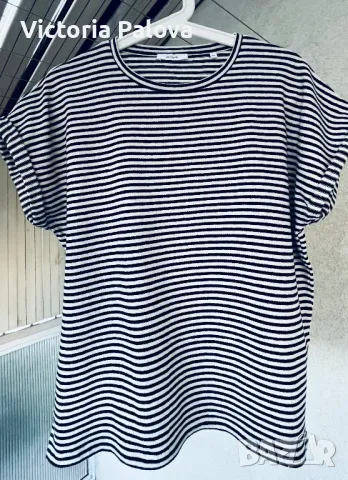 Блуза/тениска модерно райе