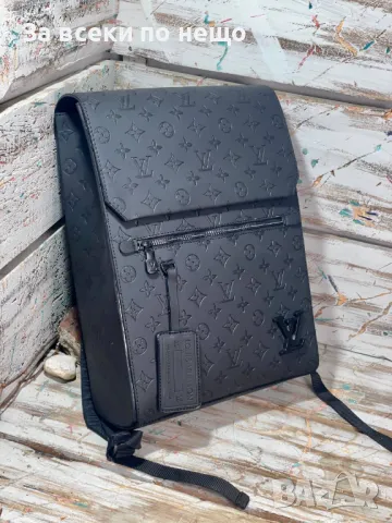 Мъжка черна чанта Louis Vuitton - Налични различни цветове Код D1483, снимка 3 - Чанти - 48275609