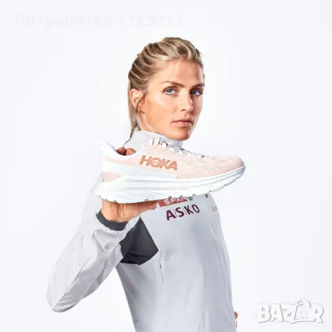 HOKA  Mach Shoes 4 in Sun Kiss/Bright White Номер-39 1/3